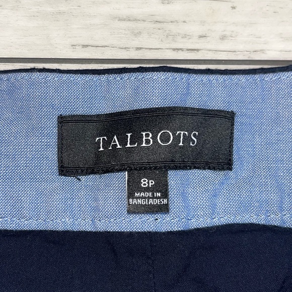 Talbots Blue Shorts Size 8P - Picture 2 of 4
